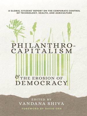 cover image of Philanthrocapitalism and the Erosion of Democracy